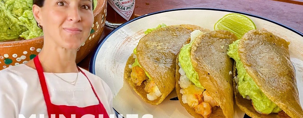 Fried Shrimp Tacos With Avocado Salsa & Tabasco