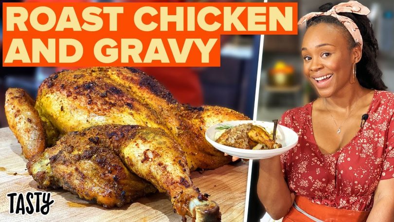 How To Make The Perfect Roast Chicken • Tasty
