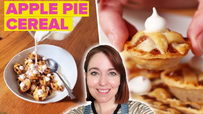 I Tried To Make Mini Apple Pie Cereal • Tasty