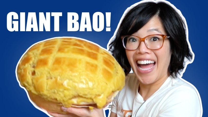 I Made a GIANT Bolo Bao In Less Than an HOUR  – A Pineapple Bun The Size of My Head