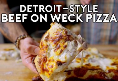 Detroit-Style “Beef on Weck” Pizza | Football Fusion