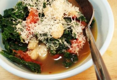 White Bean, Kale, and Tomato Stew Recipe