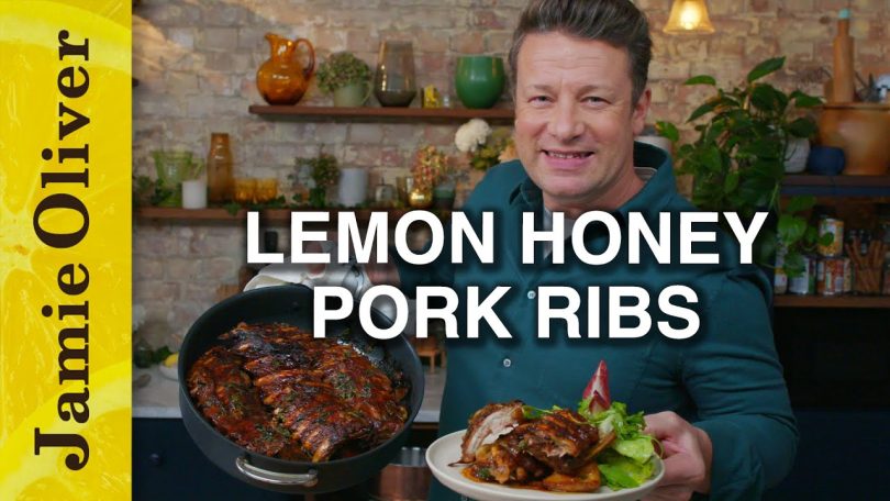 Lemon Honey Pork Ribs in ONE Pan | Jamie Oliver | US