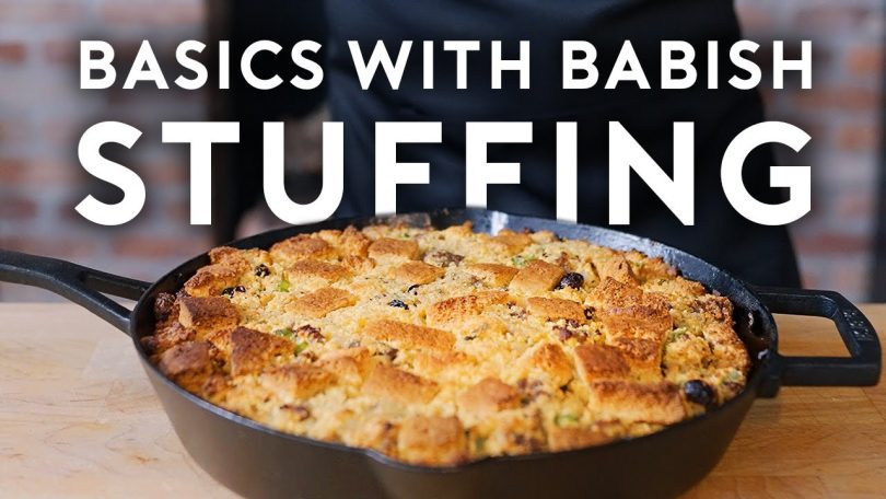 Thanksgiving Stuffings | Basics with Babish